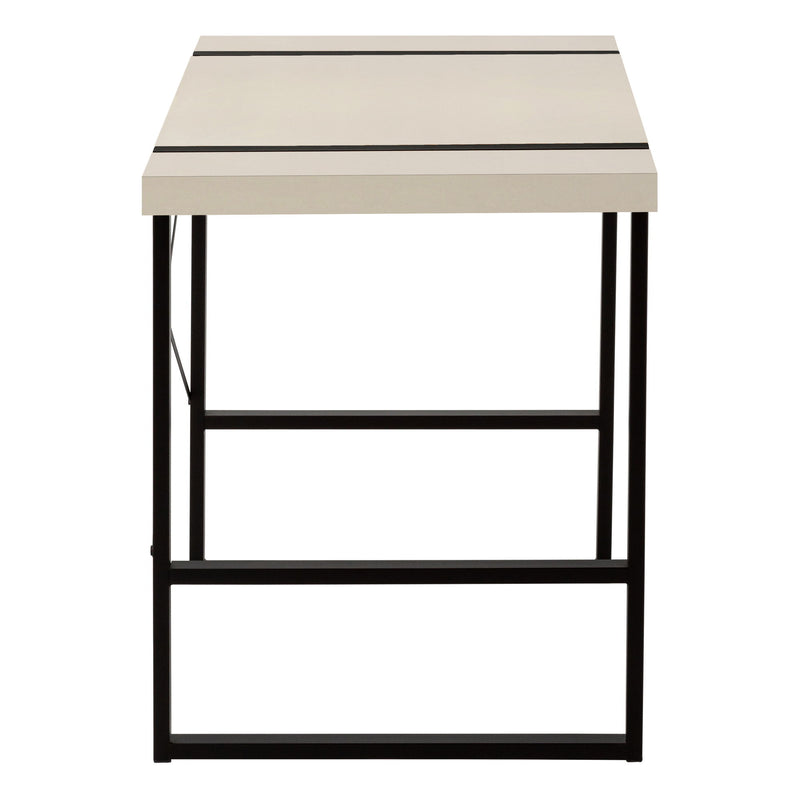 Computer Desk For Home Office, Laptop, Contemporary, Versatile Placement - Beige