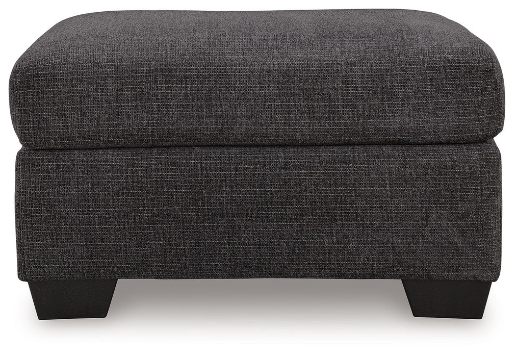 Loreo - Ottoman - Ebony