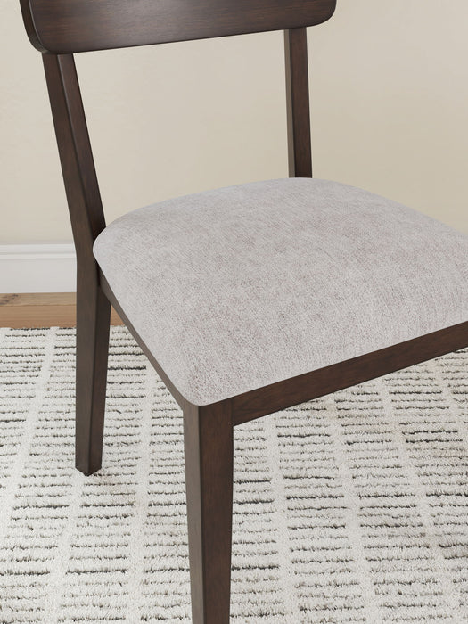 Shorbyn - Dining Upholstered Side Chair (Set of 2) - Merlot
