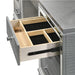 Valentino Dressing Table-Silver