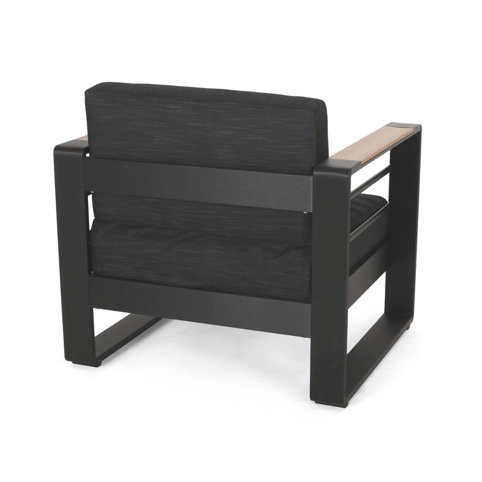 Giovanna - Club Chair Set With Aluminum Frame