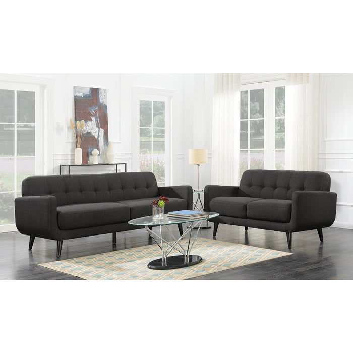 Hadley 4480 KD Sofa Heirloom Charcoal w/No Pillows