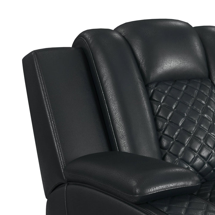 Carlo Power Motion Recliner with Power Headrest, LED