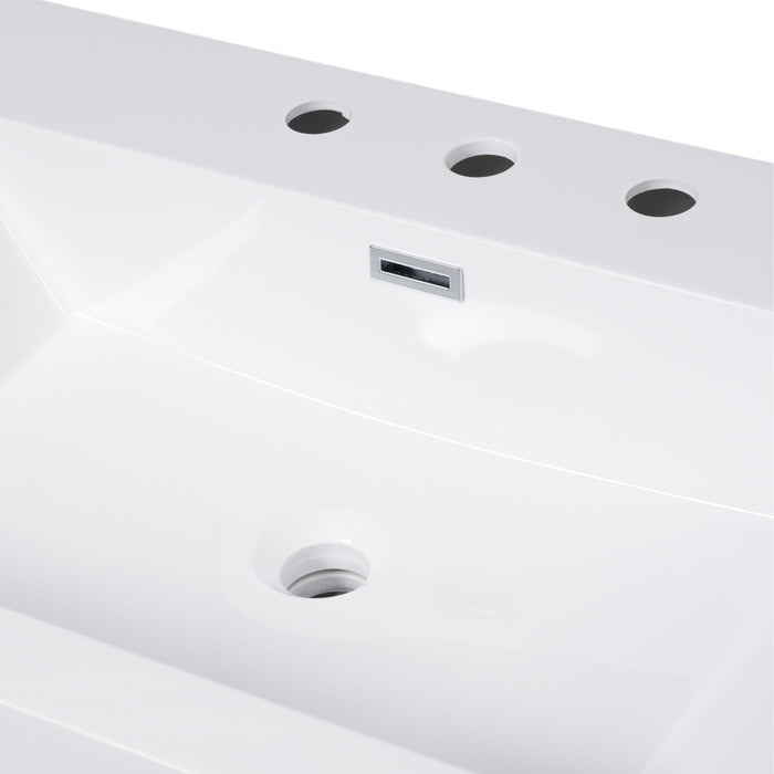 Bathroom Vanity With Sink, 5 Legs, Soft Close Drawers