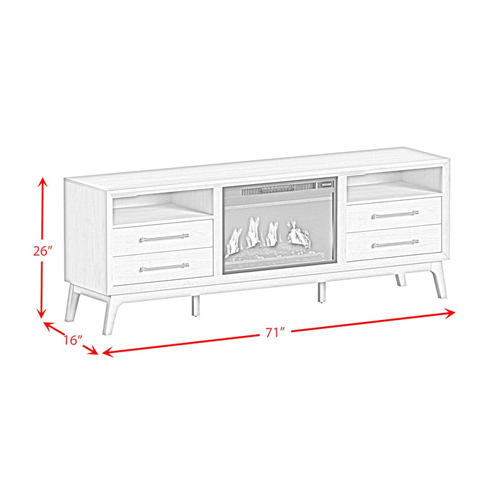 Westland - Entertainment Unit With 71" TV Console