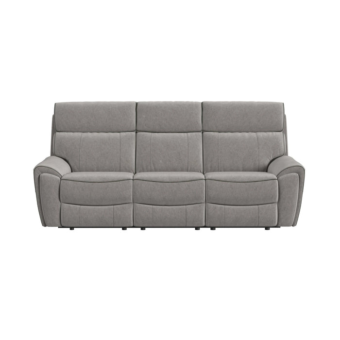 Jackpot P1 Sofa with Heat Massage in Explore Light Grey