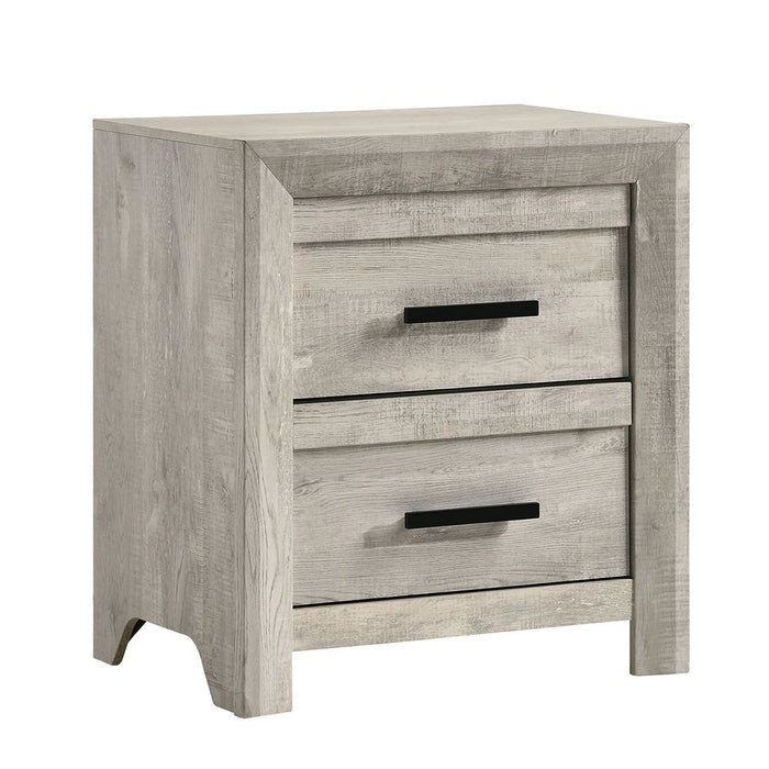 Ellen Panel Bedroom Set in White
