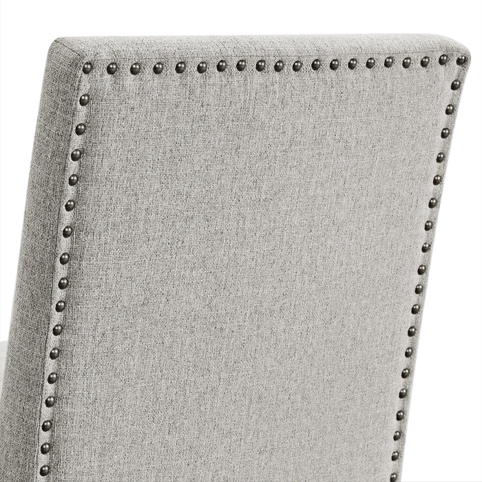 Seneca Counter Side Chair with Grey Fabric (2 Per Carton)