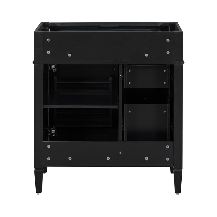 Bathroom Vanity With 2 Drawers And Tip-Out Drawer, Storage Cabinet