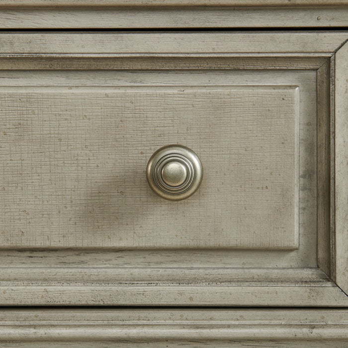 Whit-Ash - 5-Drawer Chest - Light Gray