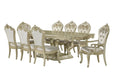Monique Dining Table Base-Champagne (2 Of 2)