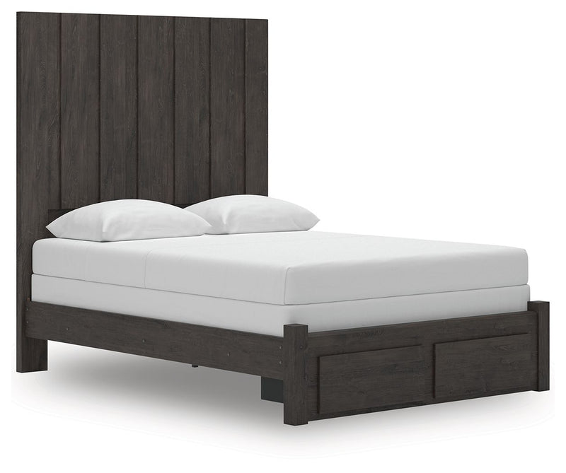 Fraluna - Panel Storage Bed
