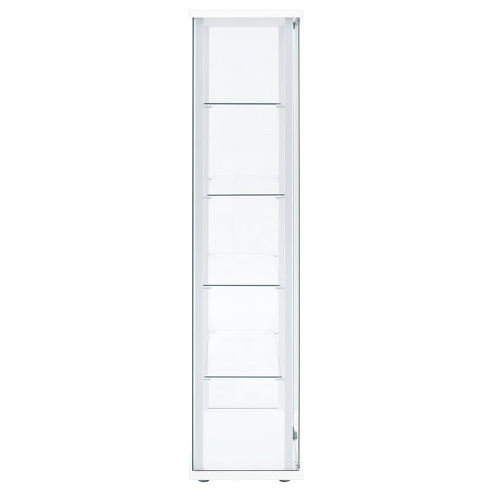 Hyacinth - 4 Shelf Curio Cabinet