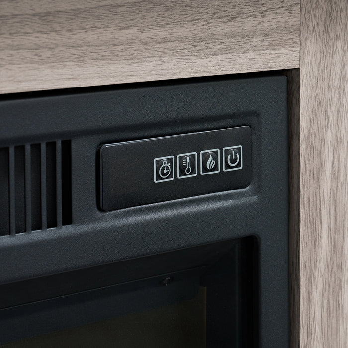 23"" Fireplace Insert in Black