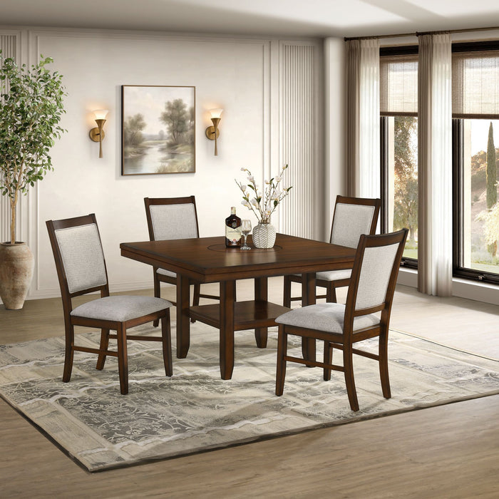Portage - Dining Chair (Set of 2) - Brown / Beige