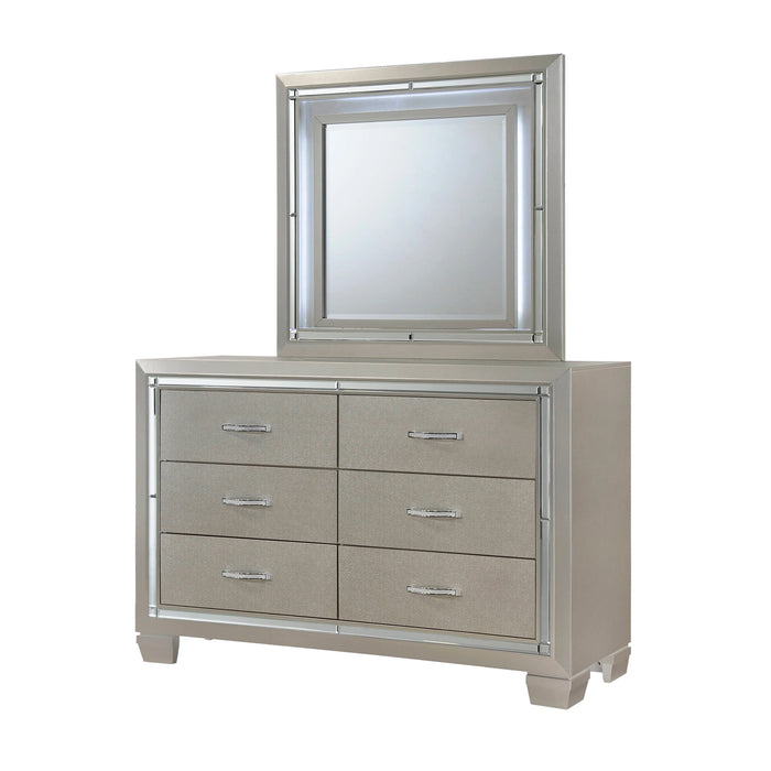 PLATINUM YOUTH PLATFORM BEDROOM SET