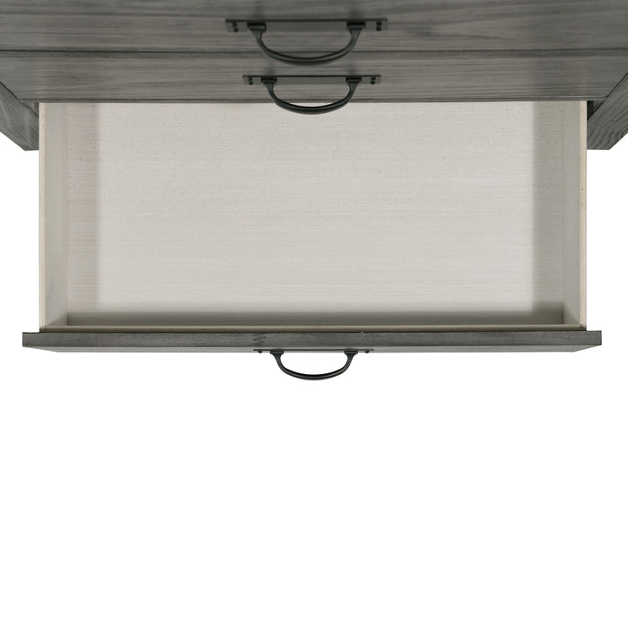 Wade - 5-Drawer Chest - Black Finish