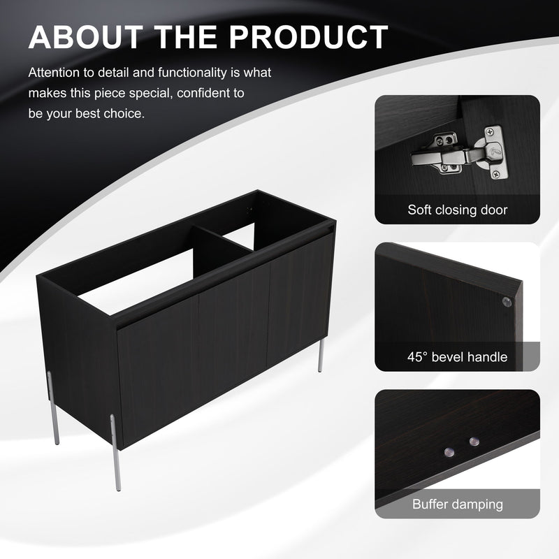 Freestanding Bathroom Vanity & Soft Close Cabinet Doors
