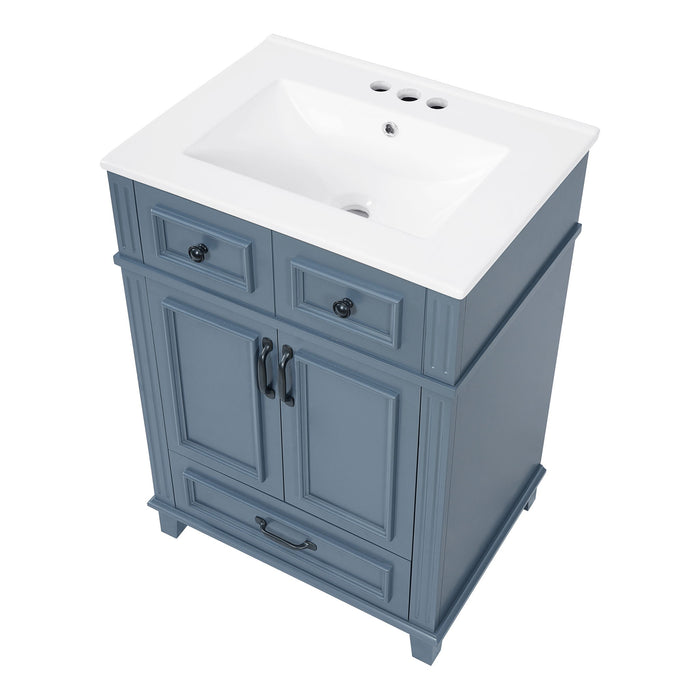 Bathroom Vanity With Sink, Storage Cabinet