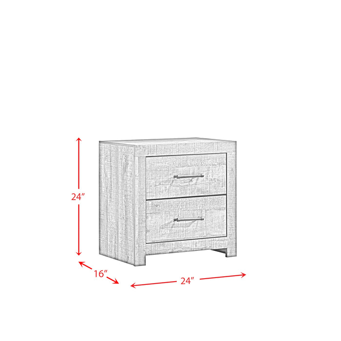 Bailey Panel Bedroom Set with Bluetooth