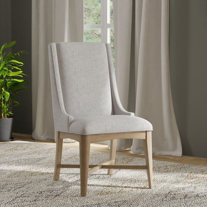 Americana Modern Dining - Host Dining Chair (Set of 2) - Cotton White