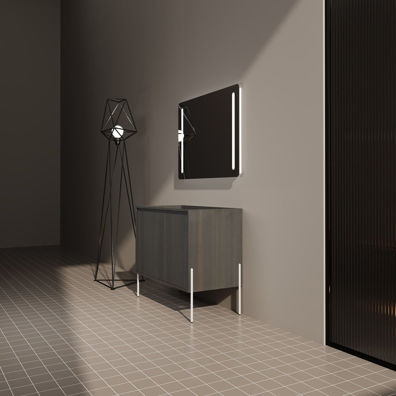 Freestanding Bathroom Vanity & Soft Close Cabinet Doors