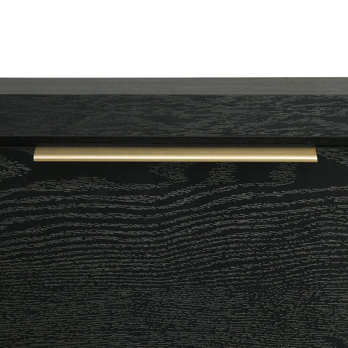 South Bend - Nightstand With USB - Black