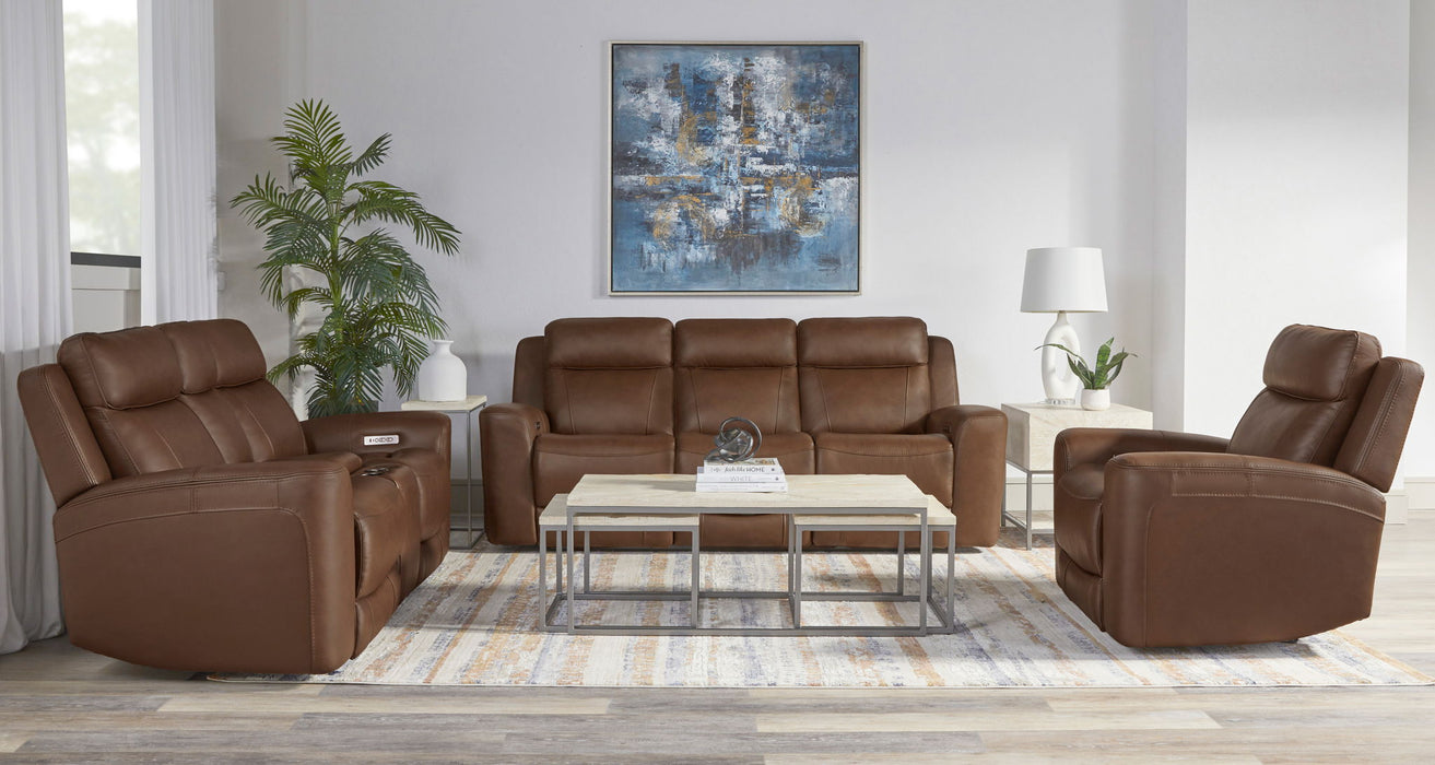 Calgary - Power Reclining Console Loveseat