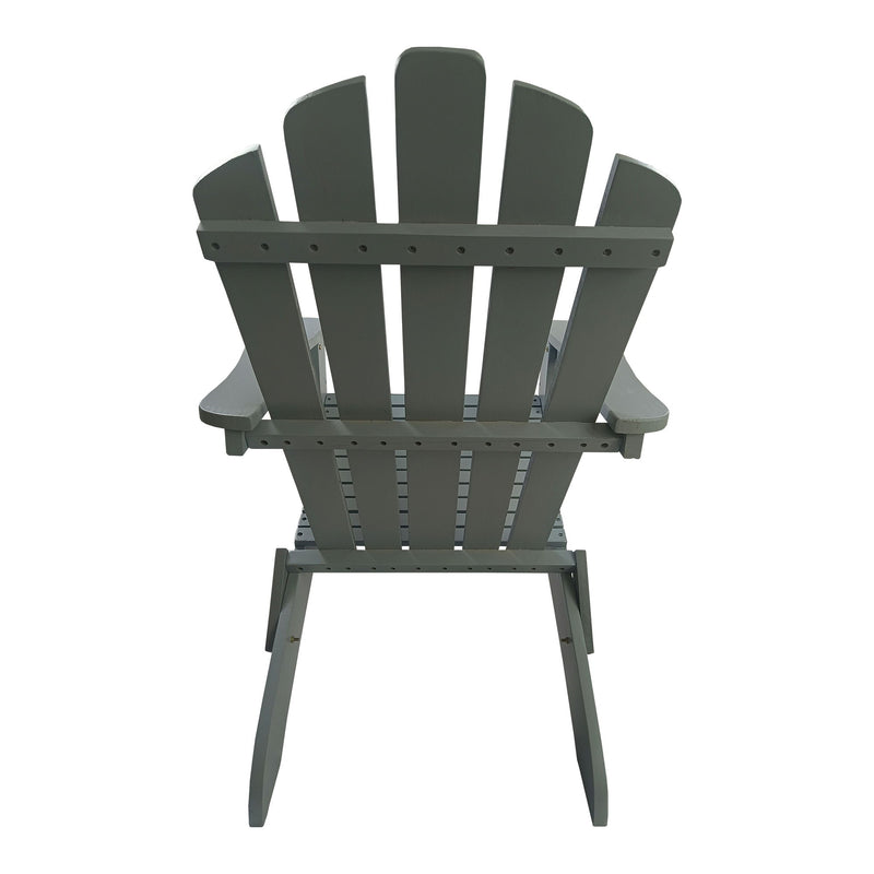 Outdoor Or Indoor Adirondack Chair - Gray