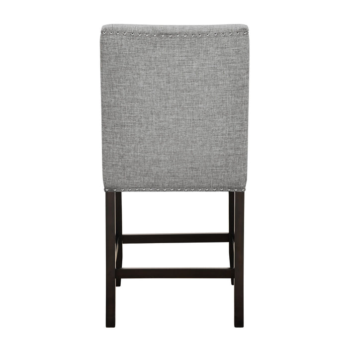 Faust - Counter Chair (Set of 2) - Gray