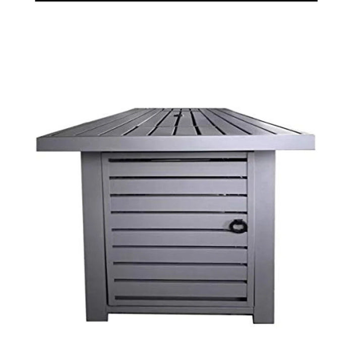 Outdoor Fire Pit Table With Lid Fuel Versatility