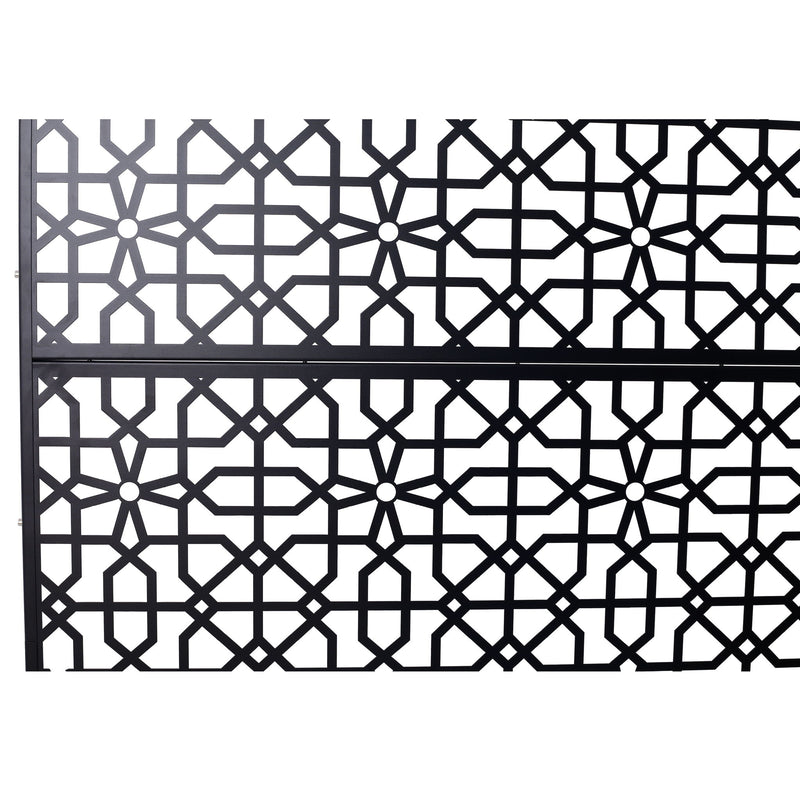 Outdoor & Indoor Metal Freestanding Decorative Privacy Screen