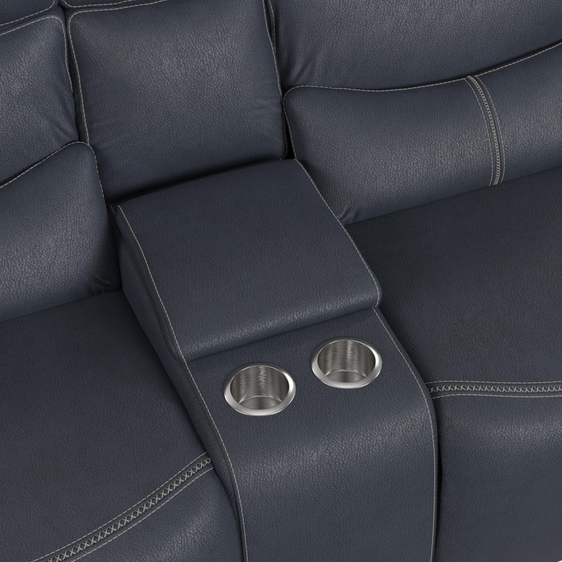 Aruba - Power Motion Loveseat With Power Headrest And Console