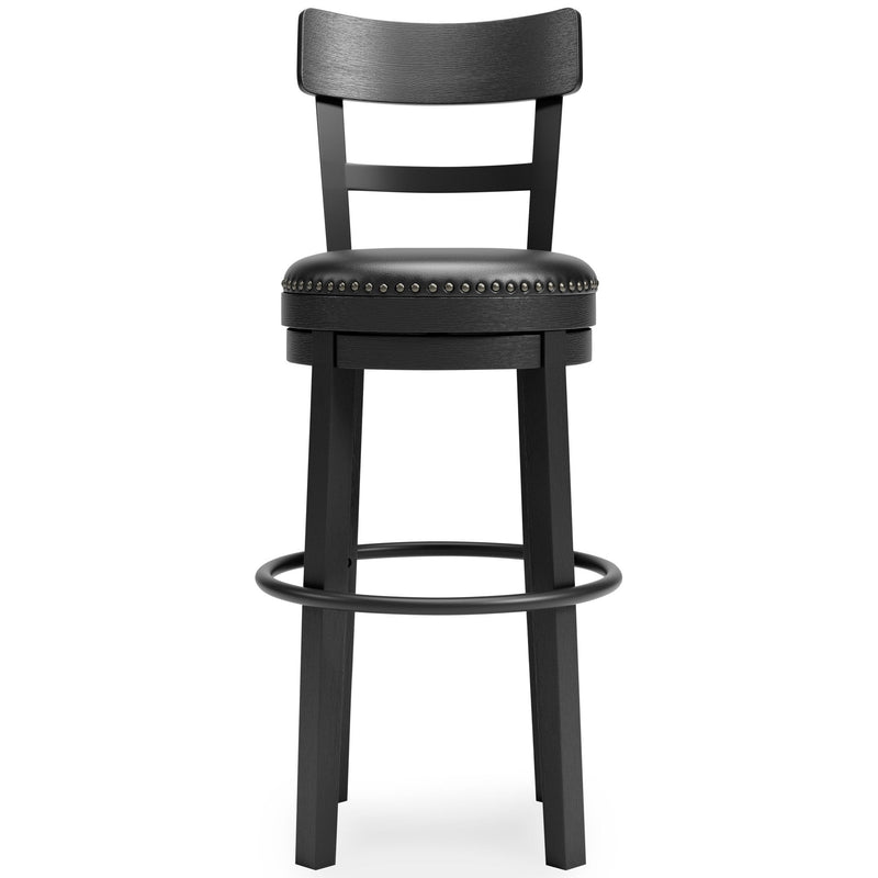 Valebeck - Tall Upholstered Swivel Barstool