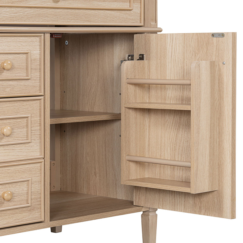 Bathroom Vanity With Sink, Flip Out Drawer, 2 Soft Close Drawers, 1 Soft Close Door - Wood