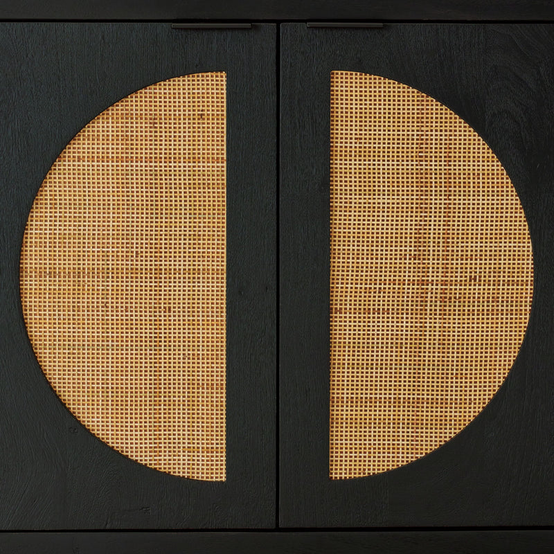 Cliffiings - Accent Cabinet - Black / Natural