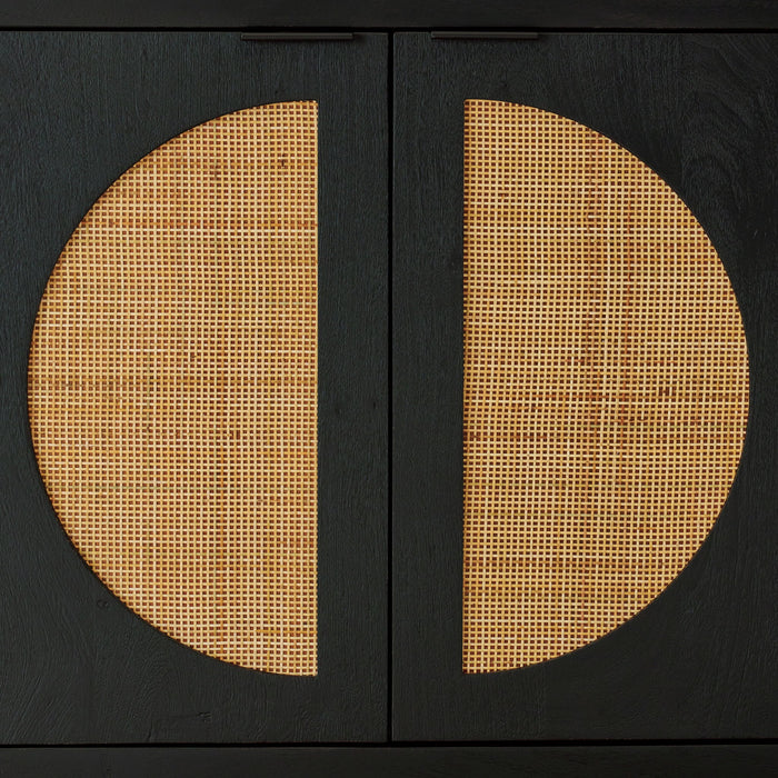 Cliffiings - Accent Cabinet - Black / Natural