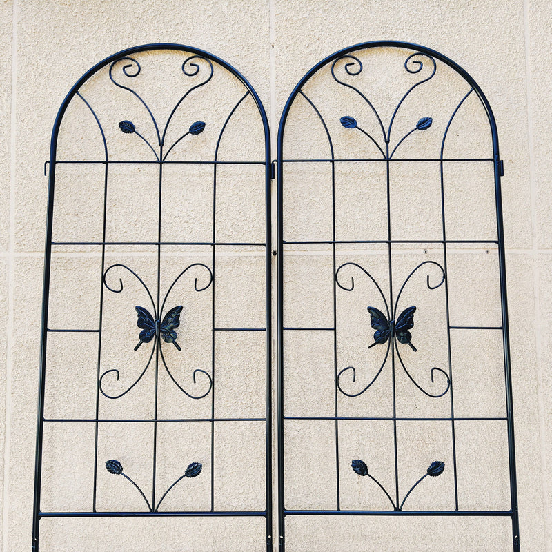 Garden Metal Trellis Rustproof Trellis For Climbing Plants Outdoor Flower Support