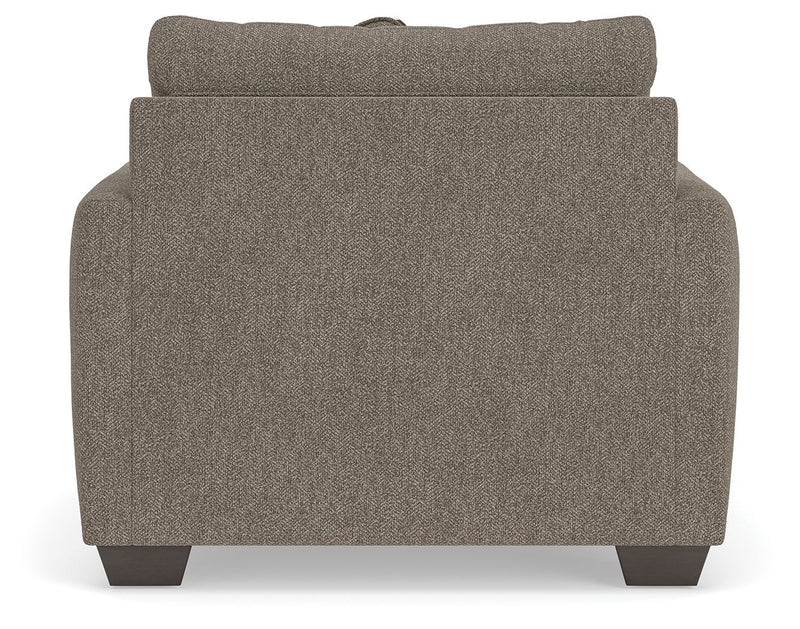 Triston-Peaks - Chair And A Half - Suede