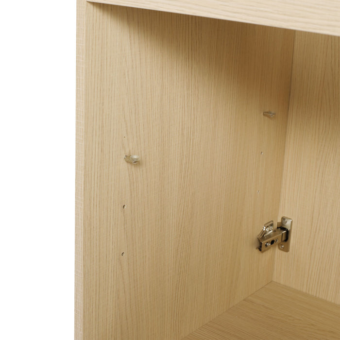 Freestanding Bathroom Vanity With Resin Sink & Soft Close Cabinet Doors
