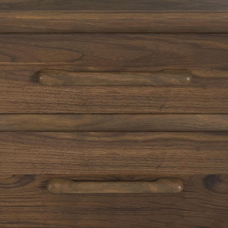 Brisbane - Nightstand With USBC And LED - Brown