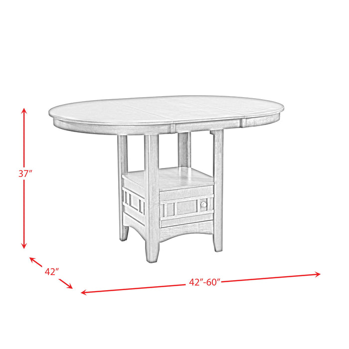 Max - Pub Dining Table - Walnut