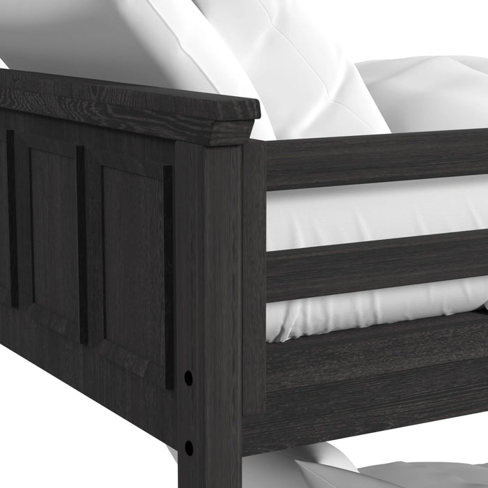 Hampton Kids Over Bunk with Ladder and Trundle Bedroom Set
