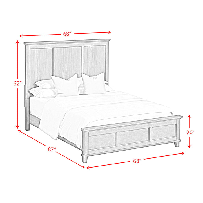 Canterbury - Panel Bed