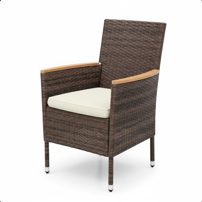 4 Piece All-Weather Patio Dining Chair Set