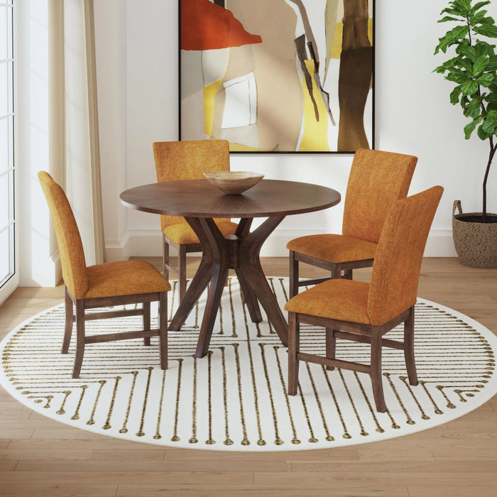 Santa Barbara Dining Set in Walnut