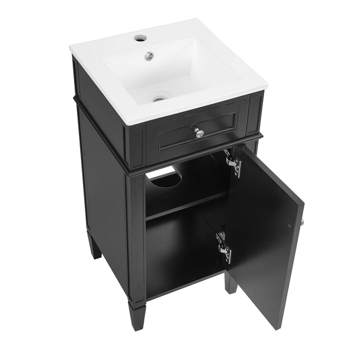 French Style Bathroom Vanity With Sink