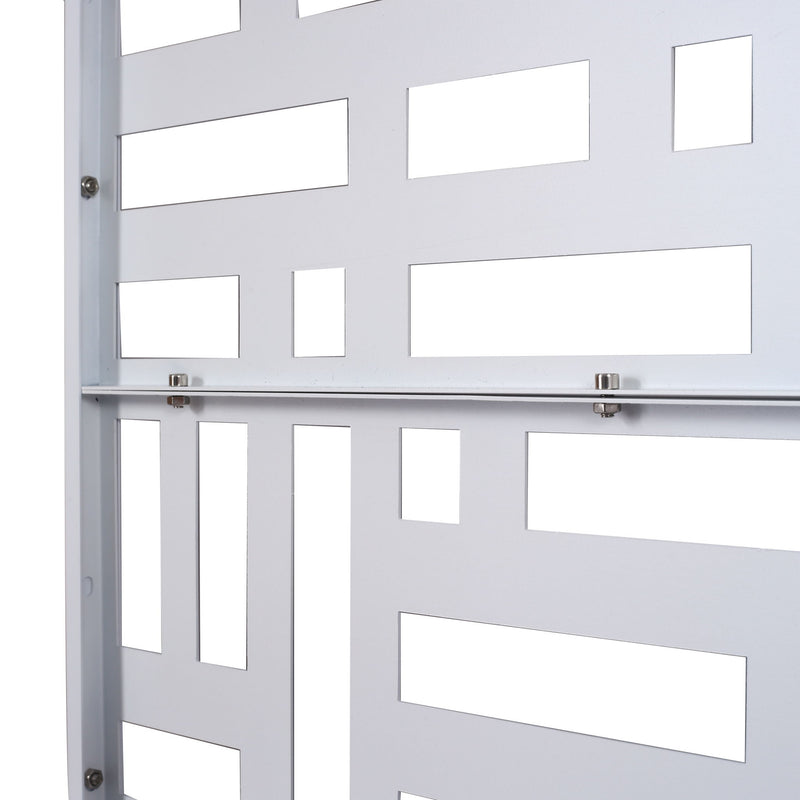 Decorative Freestanding Metal Privacy Screen For Indoor & Outdoor Use