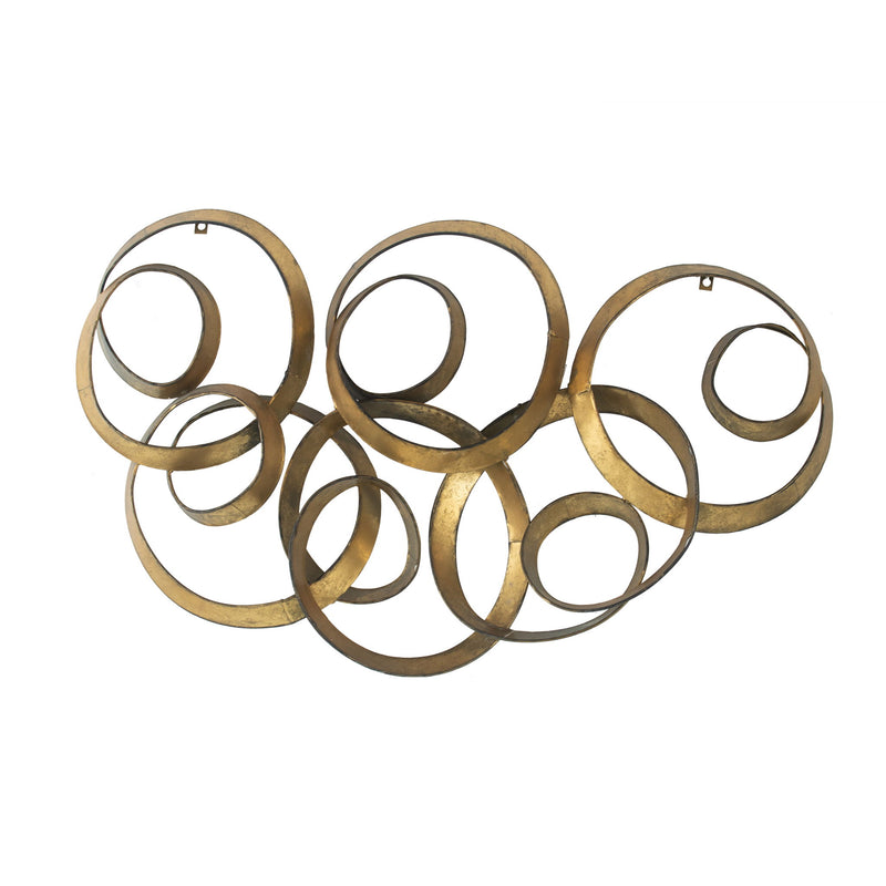 SerethaLeaf Wall Decor - Gold