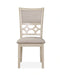 Mitchell 5 Pc Dining Set-Two Tone Bisque/Brown